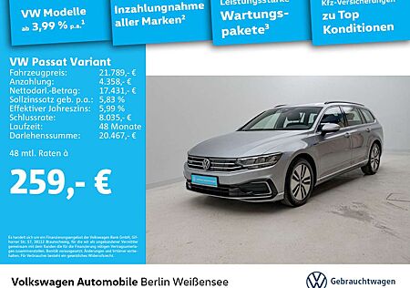 VW Passat Variant Volkswagen 1.4 TSI Hybrid GTE DSG* NAVI*RFK*