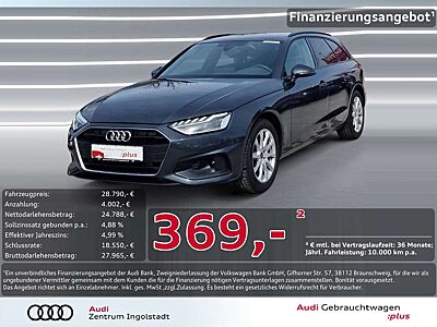 Audi A4 Avant 30 TDI AHK VIRTUAL+ LED SHZ NAVI PDC+