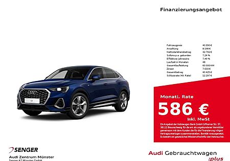 Audi Q3 Sportback S line 35 TFSI S tronic MMI LED AHK