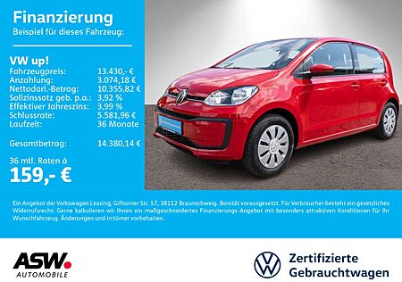 VW Up Volkswagen ! move ! 1.0 MPI Climatronic RFK PDC GRA