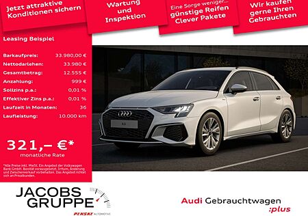 Audi A3 Sportback 30 TFSI S line GRA,PDC,virtual c