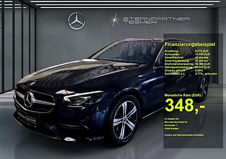 Mercedes-Benz C 220 d T AVANTGARDE+MBUX+DIST+TOTW+AMBIENTE+AHK