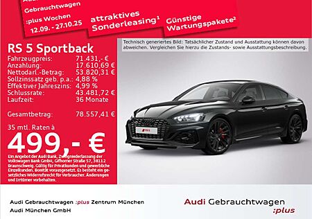 Audi RS5 Sportback tiptr. Dynamik/RS-AGA/Pano/280km/h