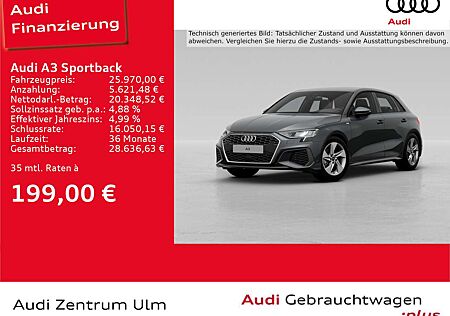 Audi A3 S-Line 35 TFSI AHK LED PDC SHZ VIRT