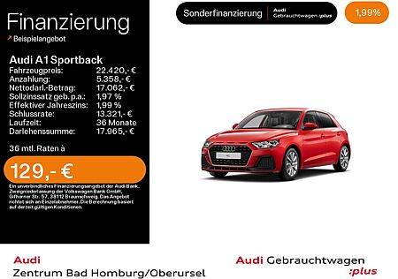 Audi A1 Advanced 25 TFSI*Alu*PDC* Conne