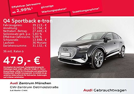 Audi Q4 e-tron 40 S line Matrix/Navi+/AHK/A