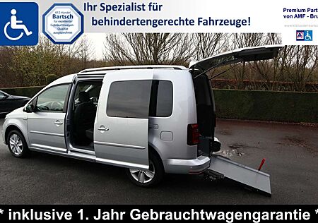 VW Caddy Volkswagen Maxi Highline 2,0 TDI DSG*rollstuhlgerecht*Flexra.