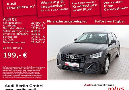 Audi Q2 S line 35 TFSI S tr. RFK NAVI SIDE LED