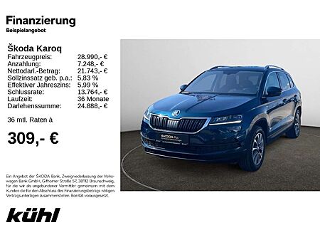 Skoda Karoq 2.0 TDI DSG 4x4 Clever Navi,AHK,Kamera