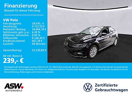 VW Polo Volkswagen Highline 1.0 TSI DSG LED Navi RFK ACC SHZ