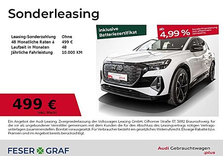 Audi Q4 e-tron 45 e-tron S-line,Matrix,AZV,SONOS,Navi pro