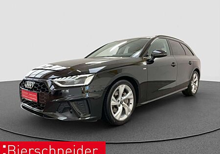 Audi A4 Av 40 TDI S-Line Black 18 AHK LED CAM ACC NAV