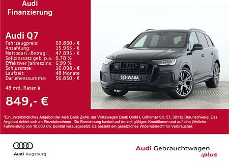 Audi Q7 50 TDI *2x S line*PANO*HD-MATRIX*B&O*AHK*22"*