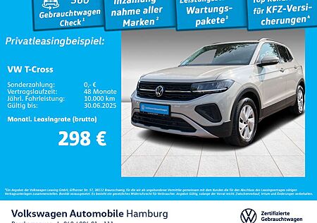 VW T-Cross Volkswagen 1.0 TSI Life DSG Navi Sitzhzg ACC LED