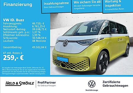 VW ID.BUZZ Volkswagen ID. Buzz Pro IQ-LED 21" AHK TRAVEL ASSIST 360°