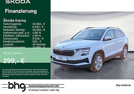 Skoda Karoq 1.5 TSI SELECTION Navi connect LED Kamera