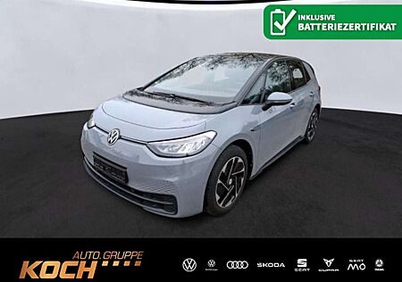 VW ID.3 Volkswagen Pro Performance 58kWh Kamera Navi LED