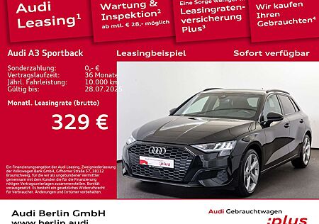 Audi A3 Advanced 30 TDI S tr. LED AHK NAVI