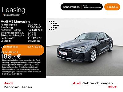 Audi A3 30 TFSI S-LINE*NAVI-PLUS*KAMERA*OPT