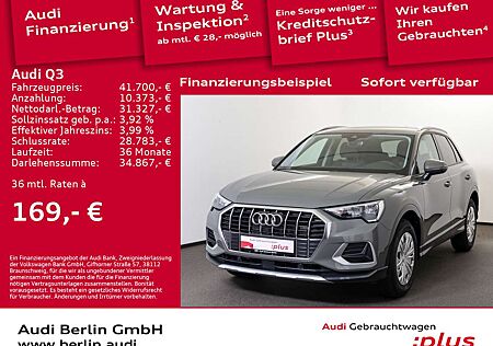 Audi Q3 advanced 35 TFSI S tr. LED AHK STDHZG NAVI