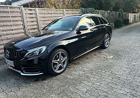 Mercedes-Benz C 220 (BlueTEC) d - AMG Line Navi LED AHK HeadUp