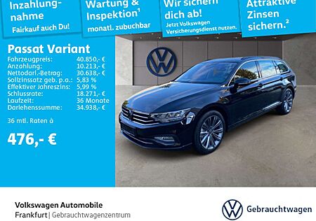 VW Passat Variant Volkswagen 2.0 TDI DSG Business Navi RearVie