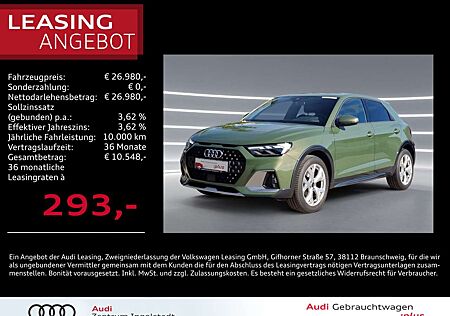 Audi A1 allstreet 30 TFSI S line LED ACC virtual NAVI