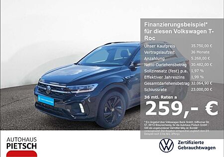 VW T-Roc Volkswagen 1.5 TSI R-Line Business Black IQ.Drive