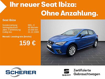 SEAT Ibiza 1,0 TSI DSG Style LED/RFK/Sitzheizung vo./