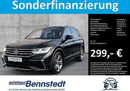 VW Tiguan Volkswagen 2.0 TDI R-Line LEDER PANO HuD AHK