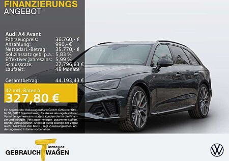 Audi A4 40 TFSI Q 2x S LINE LM19 KAMERA NAVI+ V