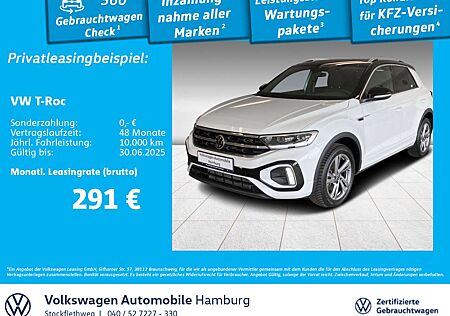 VW T-Roc Volkswagen 2.0 TDI R-Line DSG AHK Kamera Navi CarPlay