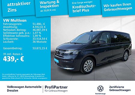 VW T7 Multivan Volkswagen Life LANG LED NAV AHZV ACC SIDE 1,99