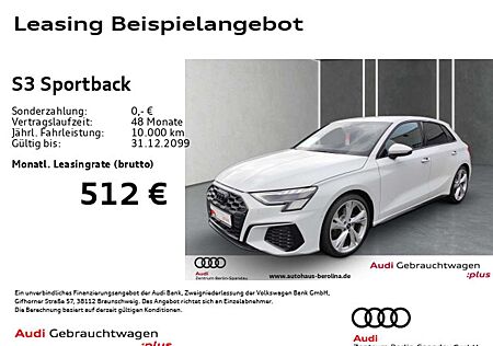 Audi S3 *MATRIX*B&O*Opt.-Schwarz+*NAV+*ACC*