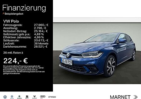 VW Polo Volkswagen R-Line 1,0 l TSI OPF 85 kW (116 PS) 7-Gang-