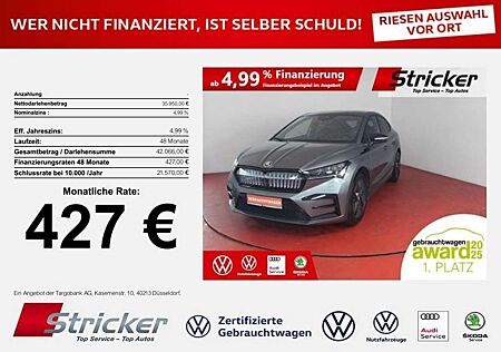 Skoda Enyaq Coupe RS Lounge 427,-ohne Anzahlung Navi Kamera