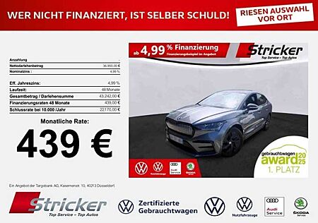 Skoda Enyaq Coupe RS Lounge 439,-ohne Anzahlung ACC Head-up C