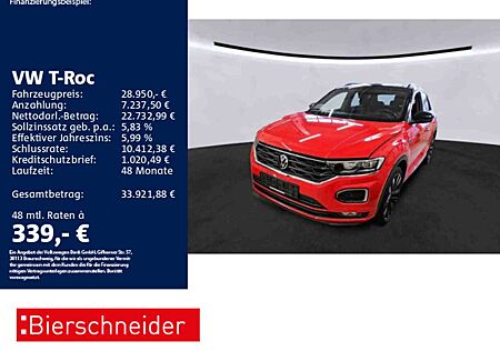VW T-Roc Volkswagen 2.0 TSI DSG 4Mo R-Line AHK PANO LED CAM 19