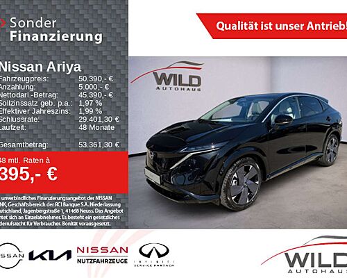 Nissan Ariya ARIYA 87 kWh Evolve Pack Pano LED 360° BOSE 20"