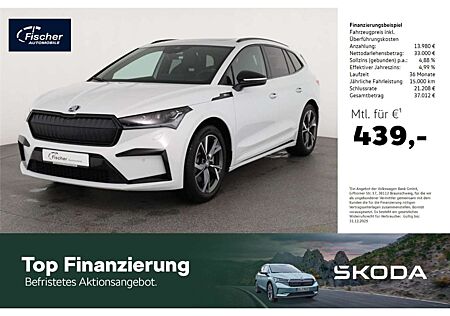 Skoda Enyaq Sportline 85 82 kWh W-Pumpe/AHK/Pano/20''