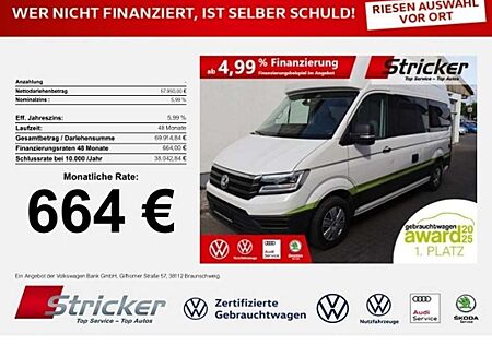 VW Crafter Volkswagen Grand California 600 2.0TDI DSG 664,-ohne Anzahlu