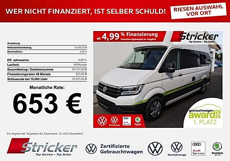 VW Crafter Volkswagen Grand California 600 2.0TDI DSG 653,-ohne Anzahlu