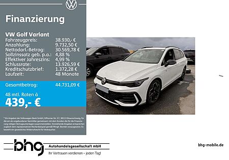 VW Golf Variant Volkswagen 1.5 eTSI OPF DSG R-Line