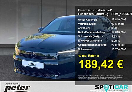 Opel Corsa F 1.2 Turbo GS Klimaautomatik Sitzheizung Allwetter 100PS