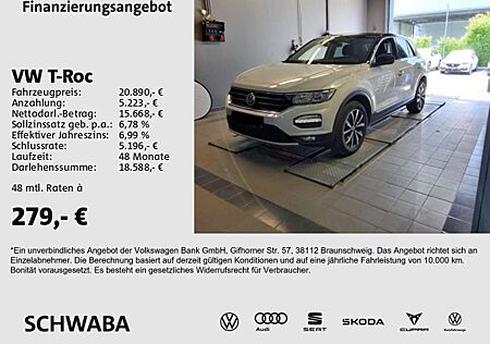 VW T-Roc Volkswagen Style 1,0 l TSI *ACC*AHK*NAVI*LANE*17''*