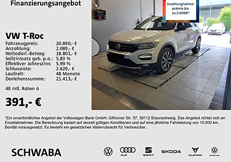VW T-Roc Volkswagen Style 1,0 l TSI *ACC*AHK*NAVI*LANE*17''*