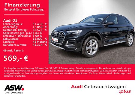 Audi Q5 S line 45TFSI quattr Stro LED 360° Pano LEDER