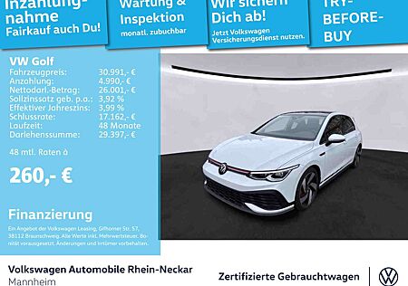 VW Golf Volkswagen VIII 2.0 TSI Clubsport DSG Navi Pano LED uv