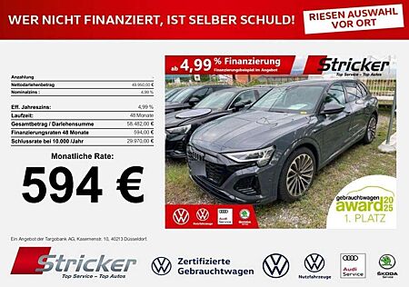 Audi Q8 e-tron 55 S-line quattro 594,-ohne Anzahlung Matrix