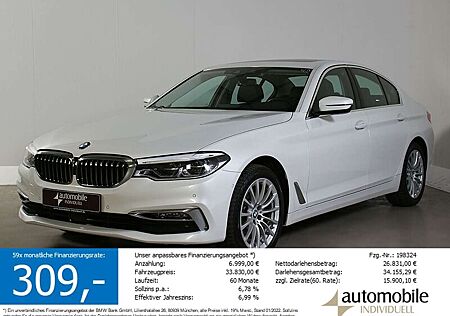 BMW 520 d A xDr Luxury Line Leder Laser HuD Navi DAB